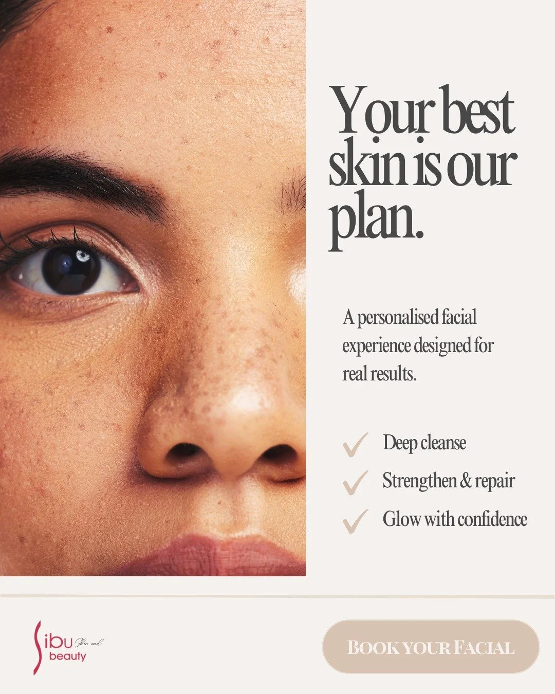 Your skin is unique. Your facial should be too.

Our Signature Facial is designed around your skin&rsquo;s needs, supporting healthy, glowing skin with a personalised treatment experience tailored to you.

For a limited time, enjoy a complimentary Ey