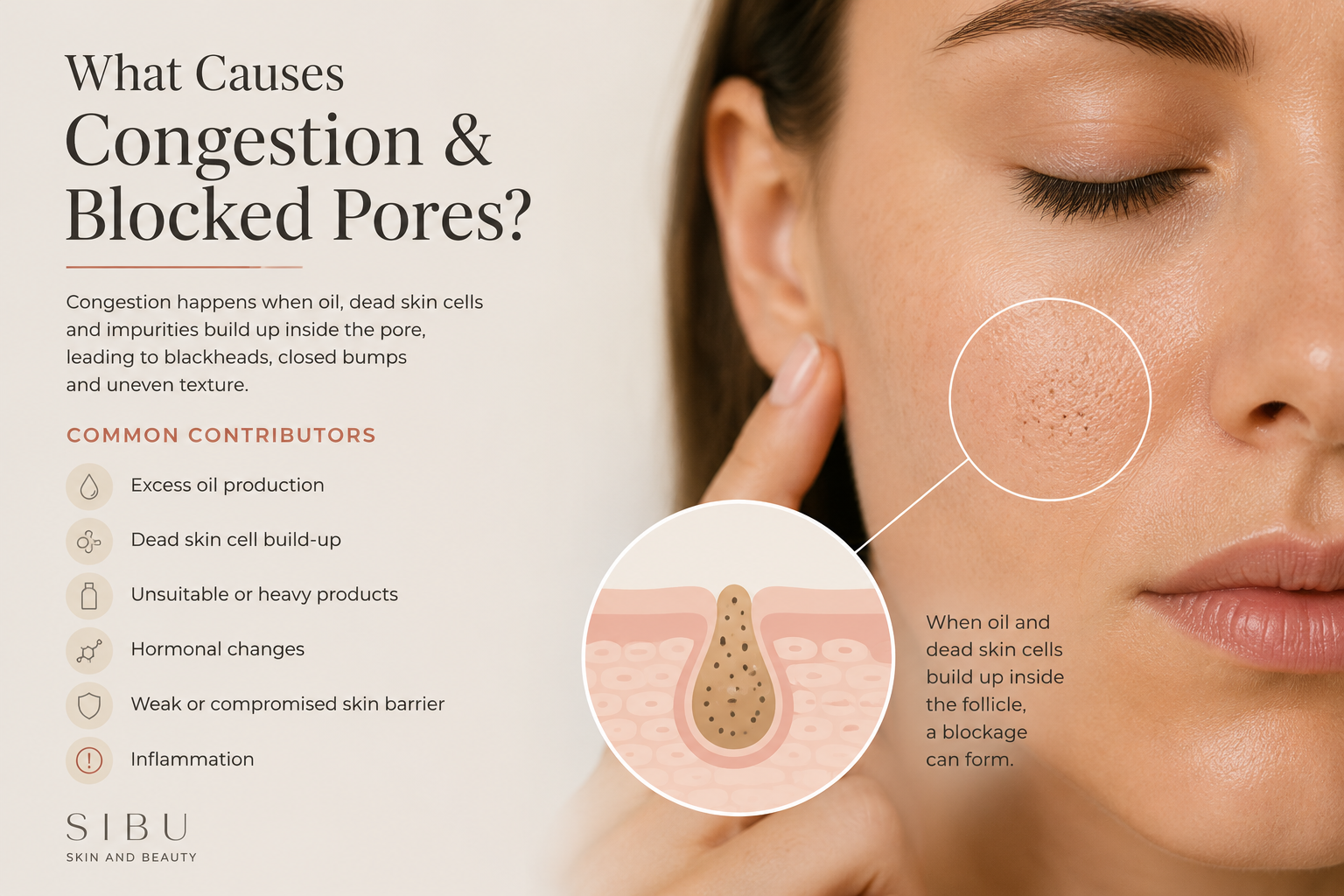 What Causes Congestion &amp; Blocked Pores?