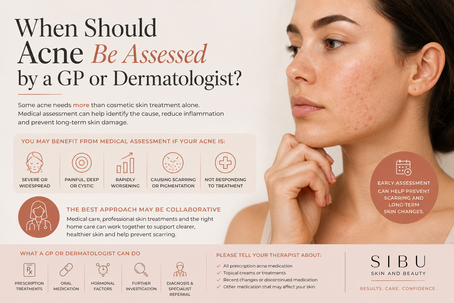 When Should Acne Be Assessed by a GP or Dermatologist?
