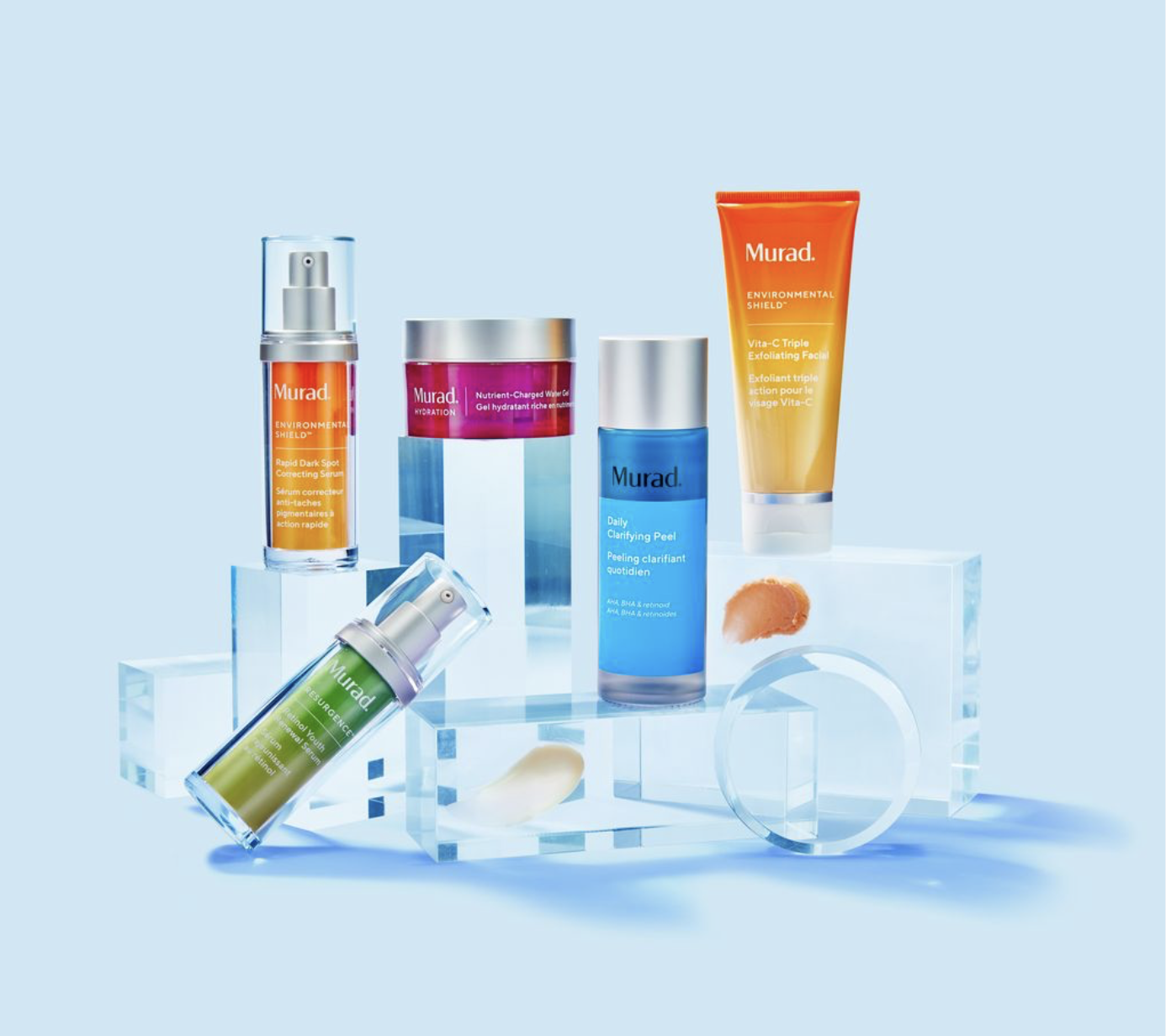 Murad professional skincare products used at Sibu Skin and Beauty