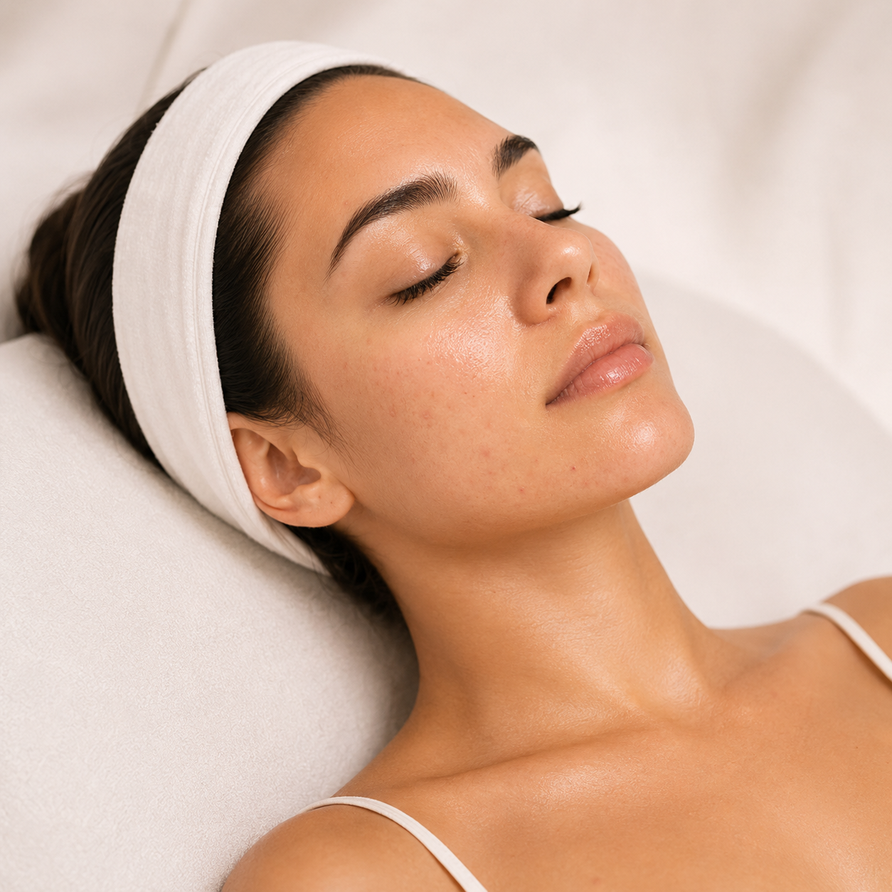 Line illustration representing the Signature – Acne treatment at Sibu Skin and Beauty.