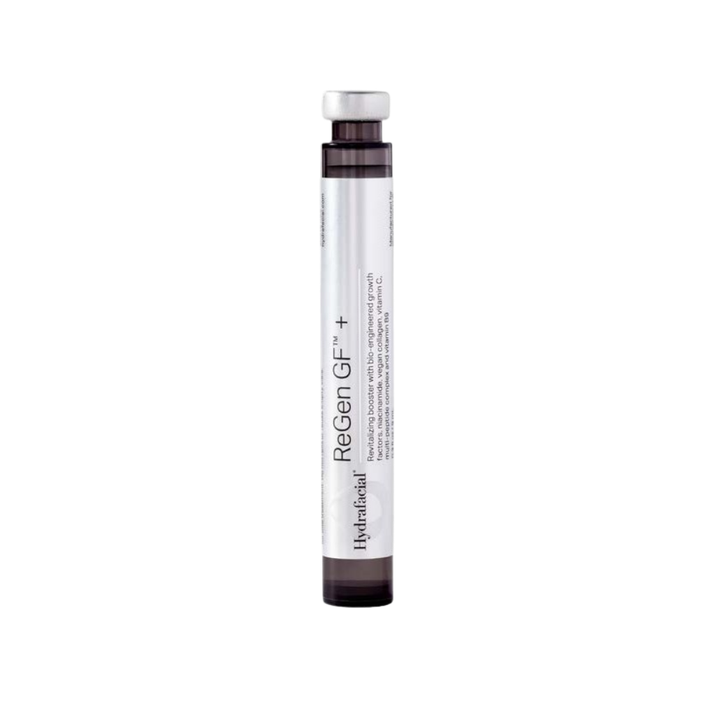 HydraFacial ReGen GF Plus booster for fine lines firmness hydration and rejuvenation