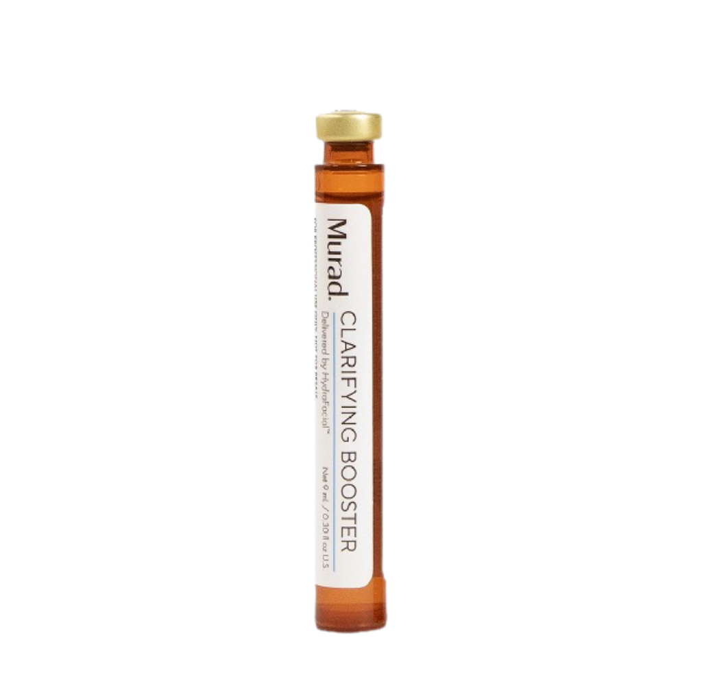 Award winning HydraFacial Murad Clarifying booster for congestion excess oil and breakout-prone skin