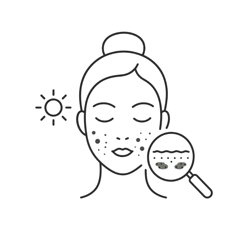 Signature Pigmentation treatment icon representing customised professional care for uneven pigmentation