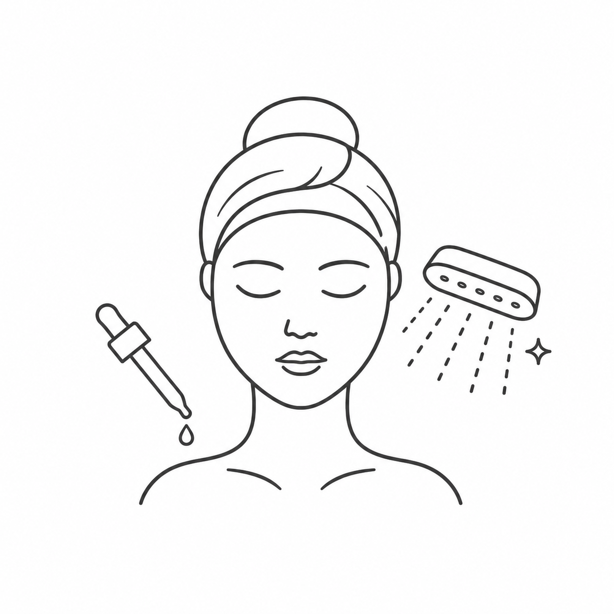 HydraFacial booster serum infusion with LED Light Therapy