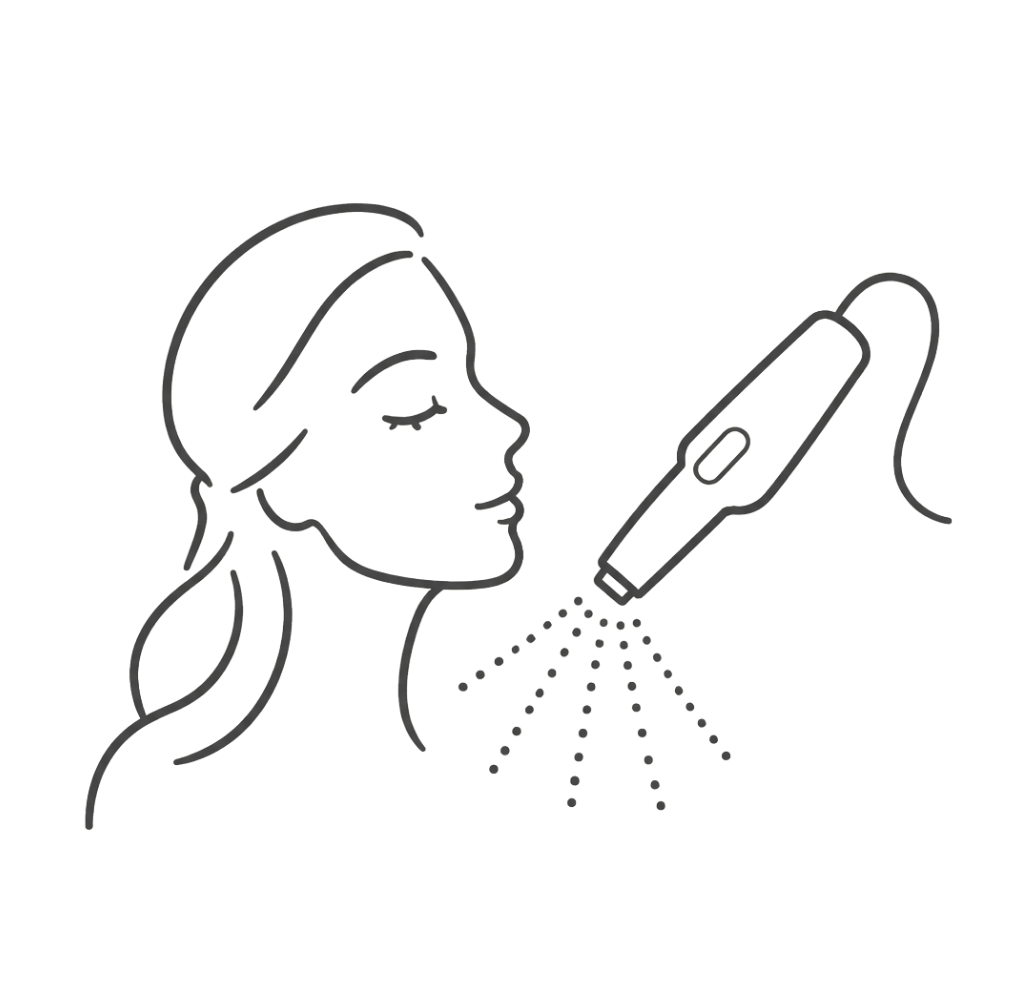IPL Skin Rejuvenation icon representing targeted light treatment for suitable pigmentation and redness
