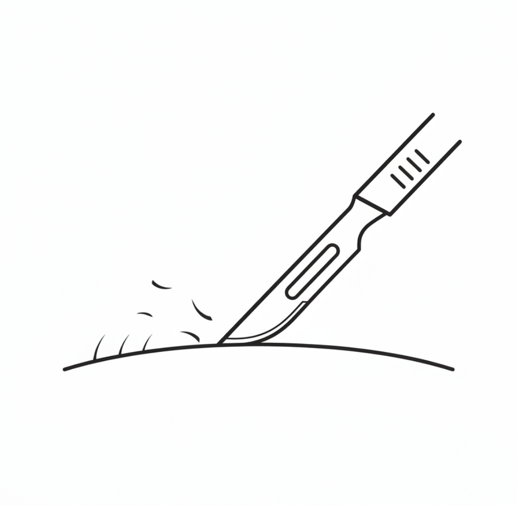Dermaplaning enhancement for smoother skin and improved product absorption