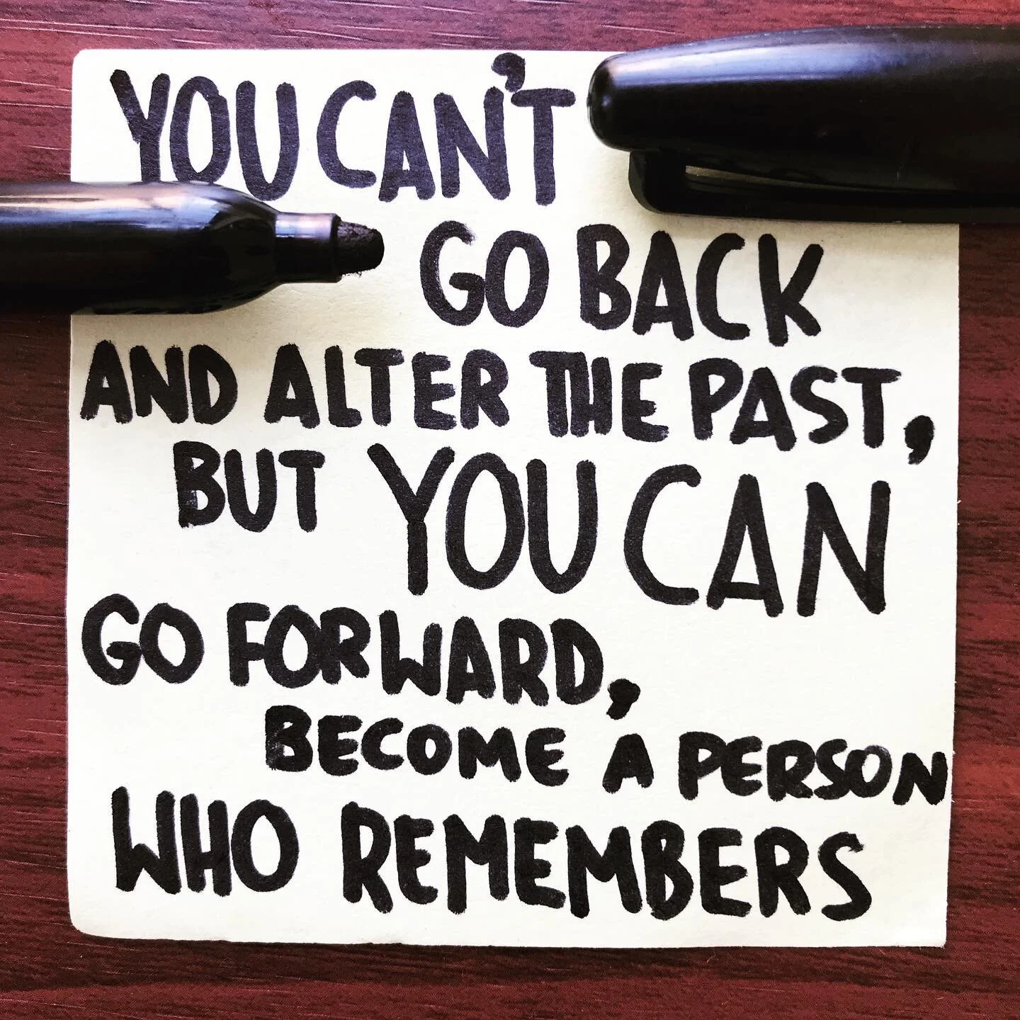 &ldquo;We are the products of our past, but we don&rsquo;t have to be prisoners of it.&rdquo; &mdash; Rick Warren, Purpose Driven Life