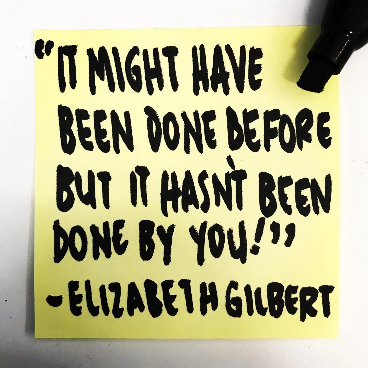 &ldquo;You know what I do when I feel completely unoriginal? I make a noise or I do something that no one has ever done before. And then I can feel unique again even if it&rsquo;s only for like, a second.&rdquo; &mdash;Garden State