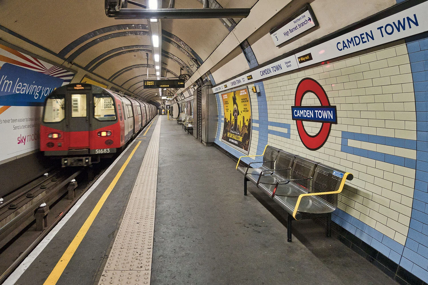 Camden Town Station, London Underground