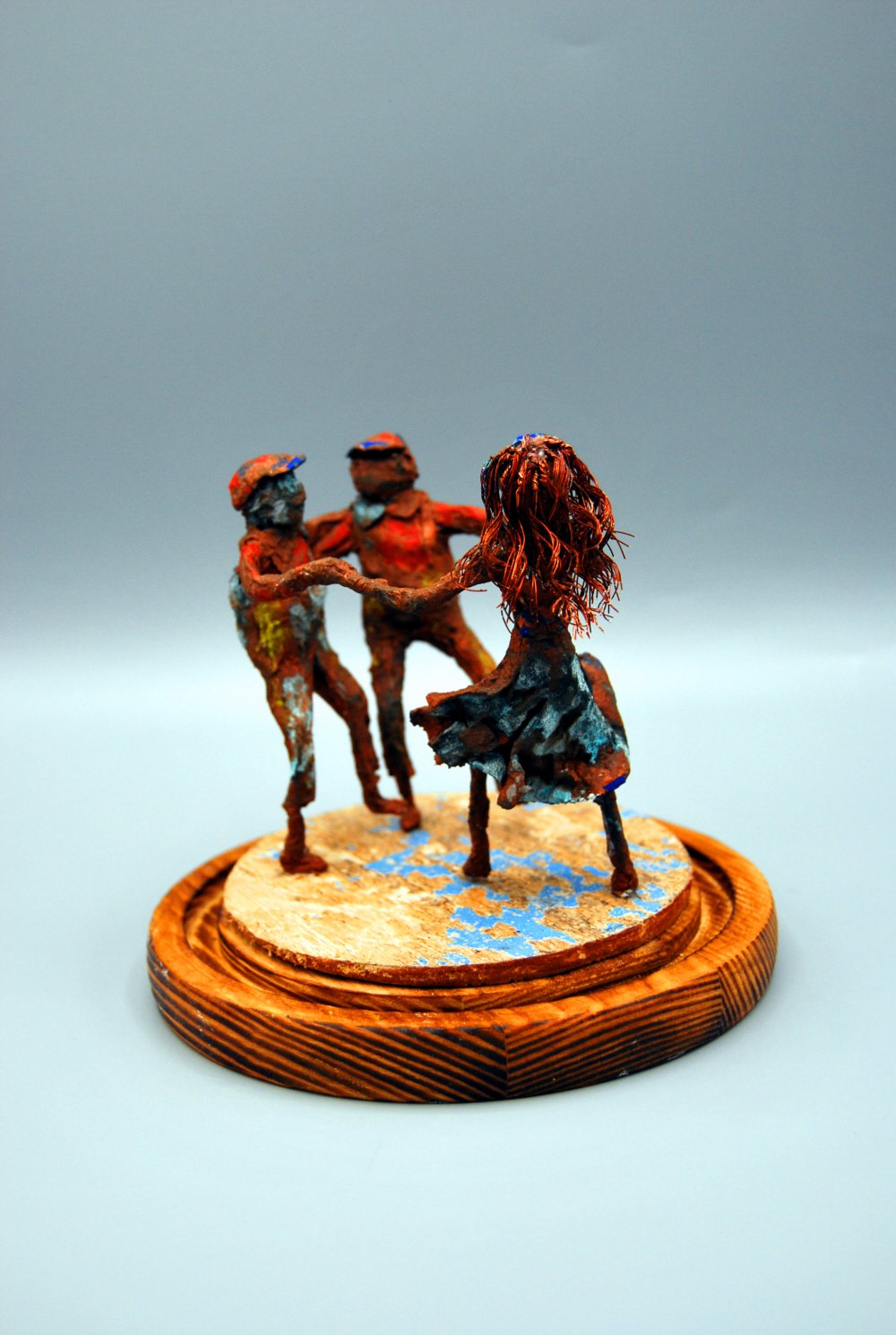   ‘Alice did not like shaking hands with either of them first, for fear of hurting the other one's feelings; so, as the best way out of the difficulty, she took hold of both hands at once: the next moment they were dancing round in a ring. This seeme