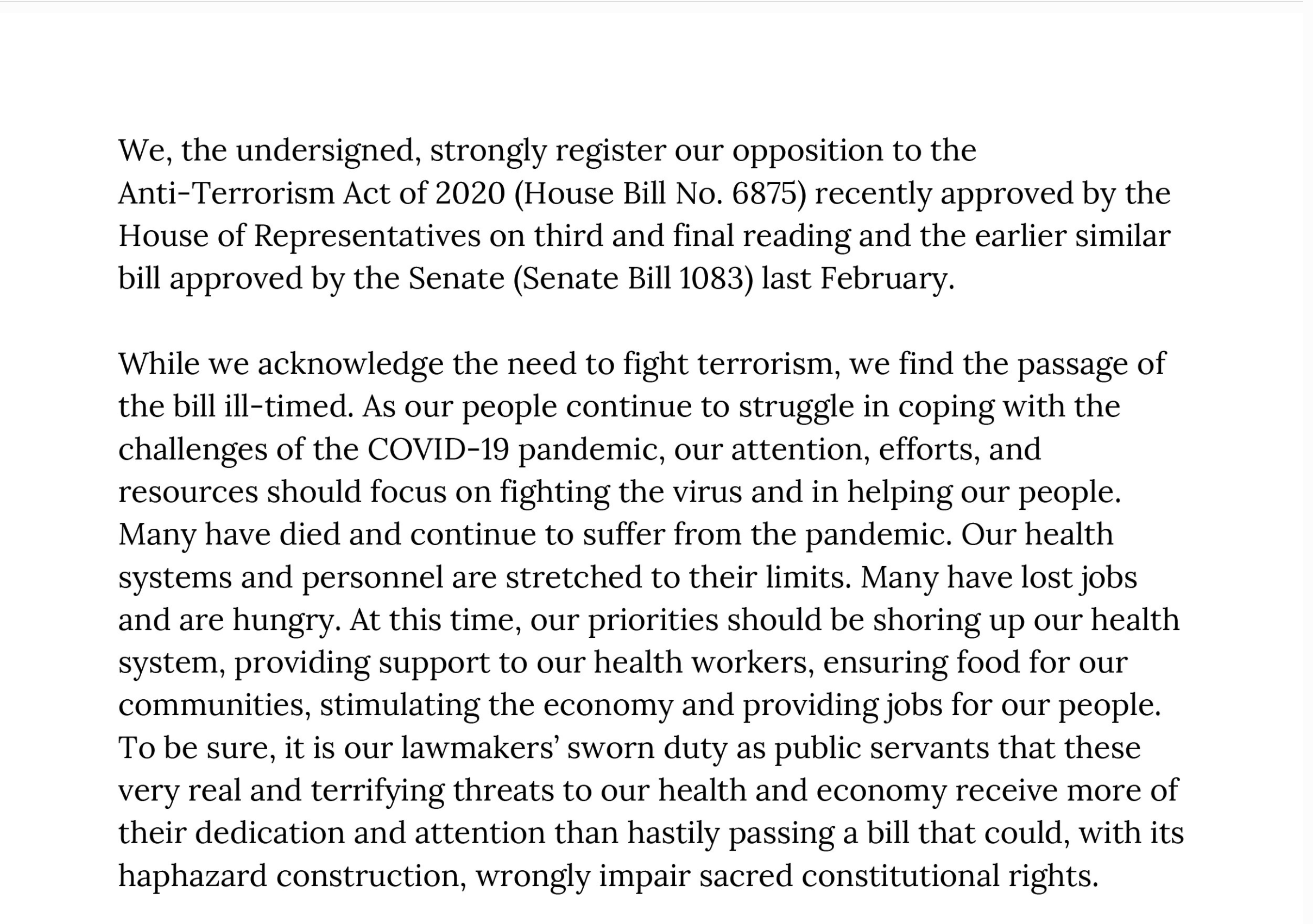 OPEN LETTER: Beijing+25: The Road to Gender Equality begins with Girls’ Education (signed by 99 organizations from all over the world)
