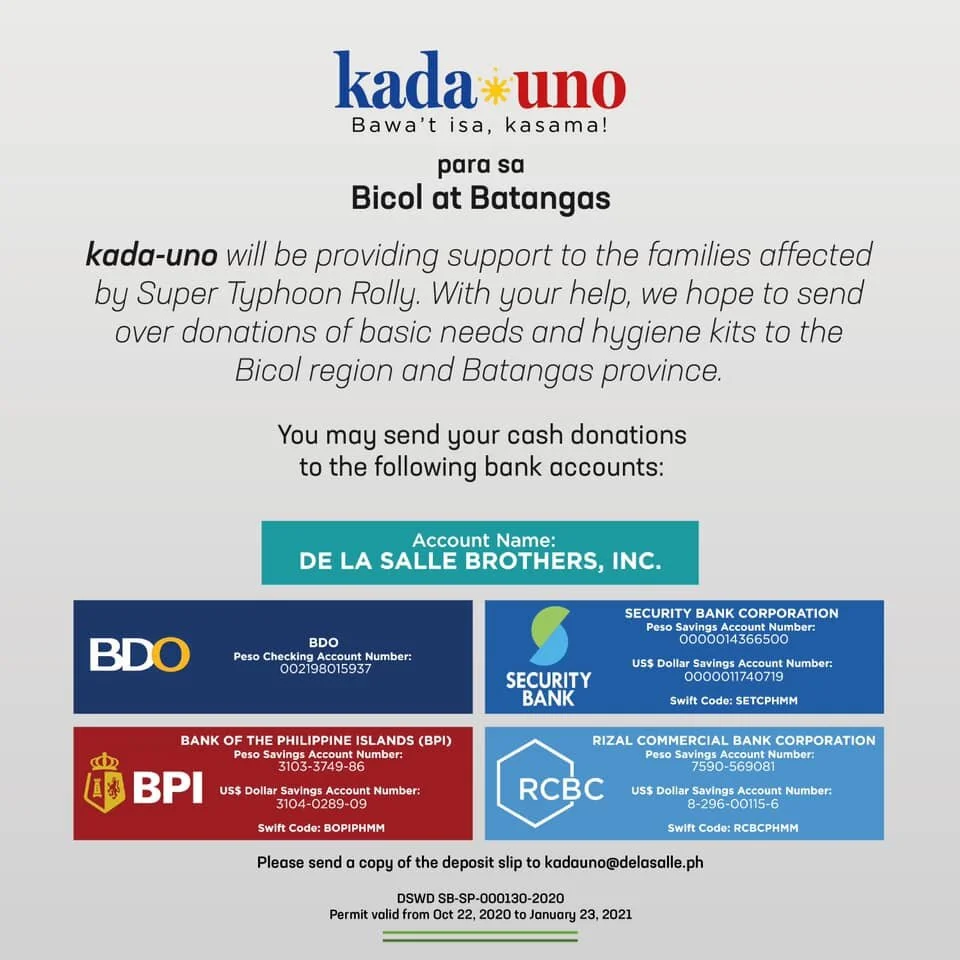 kada•uno para sa Bicol at Batangas - Here’s how we can help.