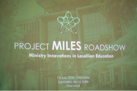 The University of Saint Lasalle and St. Joseph School - La Salle, welcomed the Project MILES Roadshow