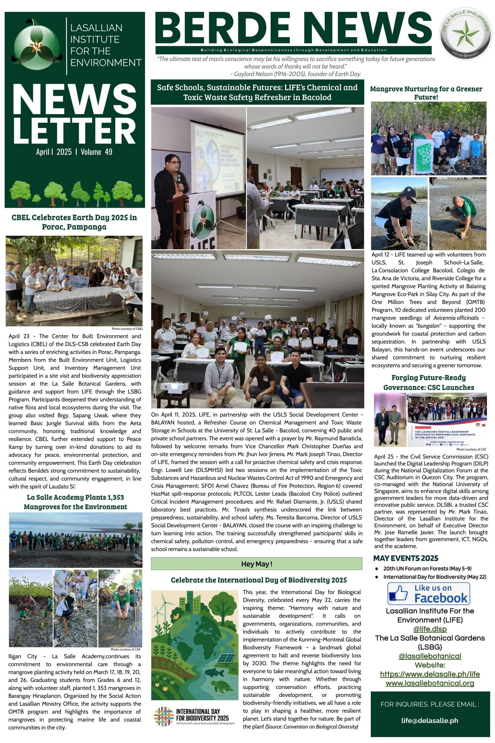 Newsletter Volume 49