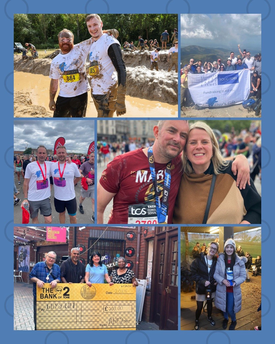 Are you looking for your next challenge? We'd love to support you with your fundraiser for Guy's Gift! There are so many wonderfully fun things you can do to raise money for your local bereavement support charity. 
Stuck for ideas? Send us an email t