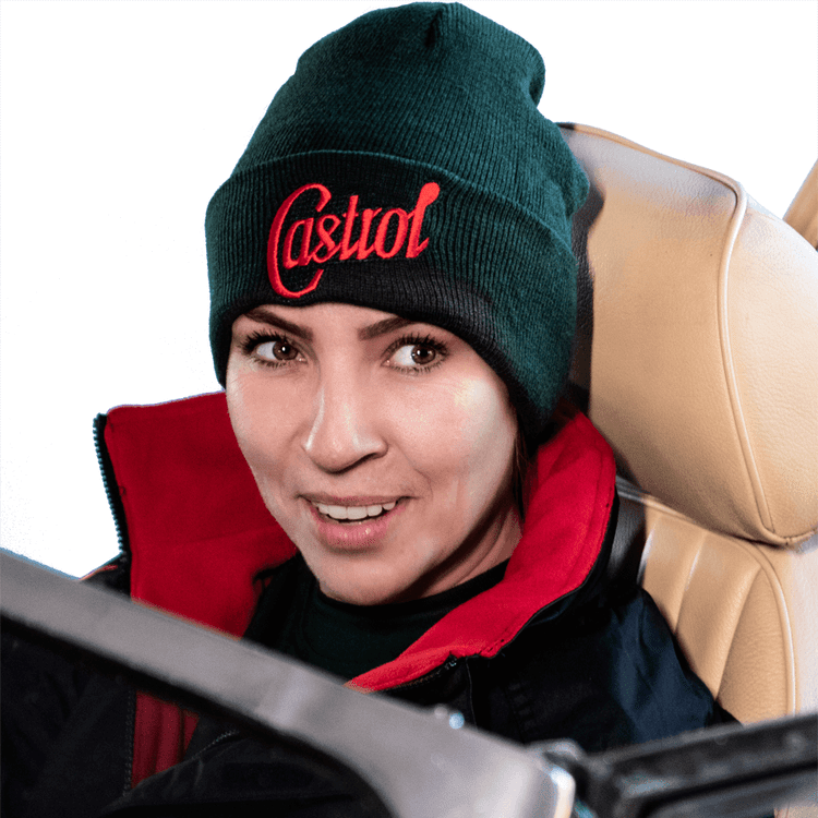 Castrol Classic Oils Shop — Buy Castrol Classic logo beanie hat