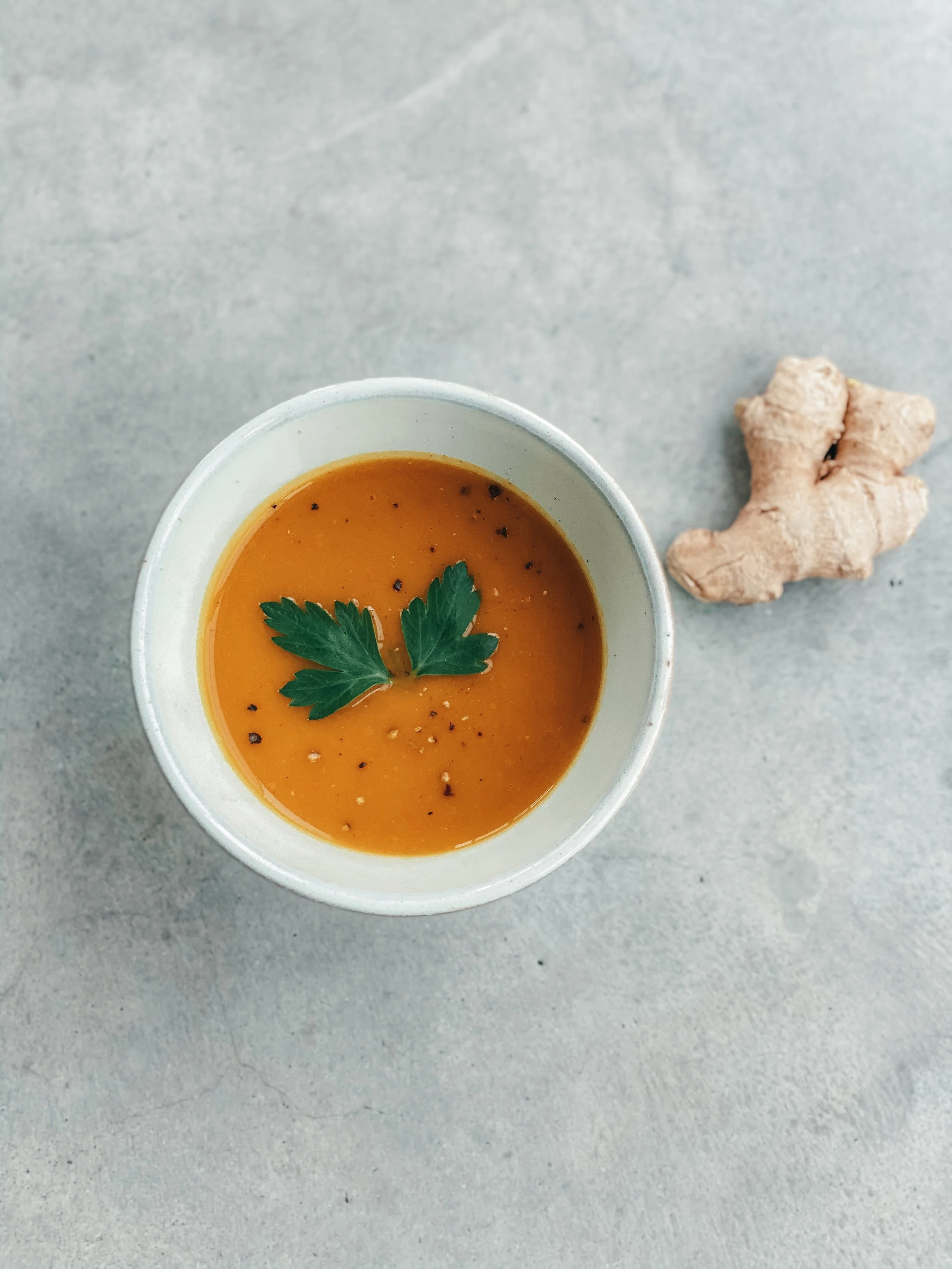 WINTERPROOF POMPOEN-GEMBER SOEP