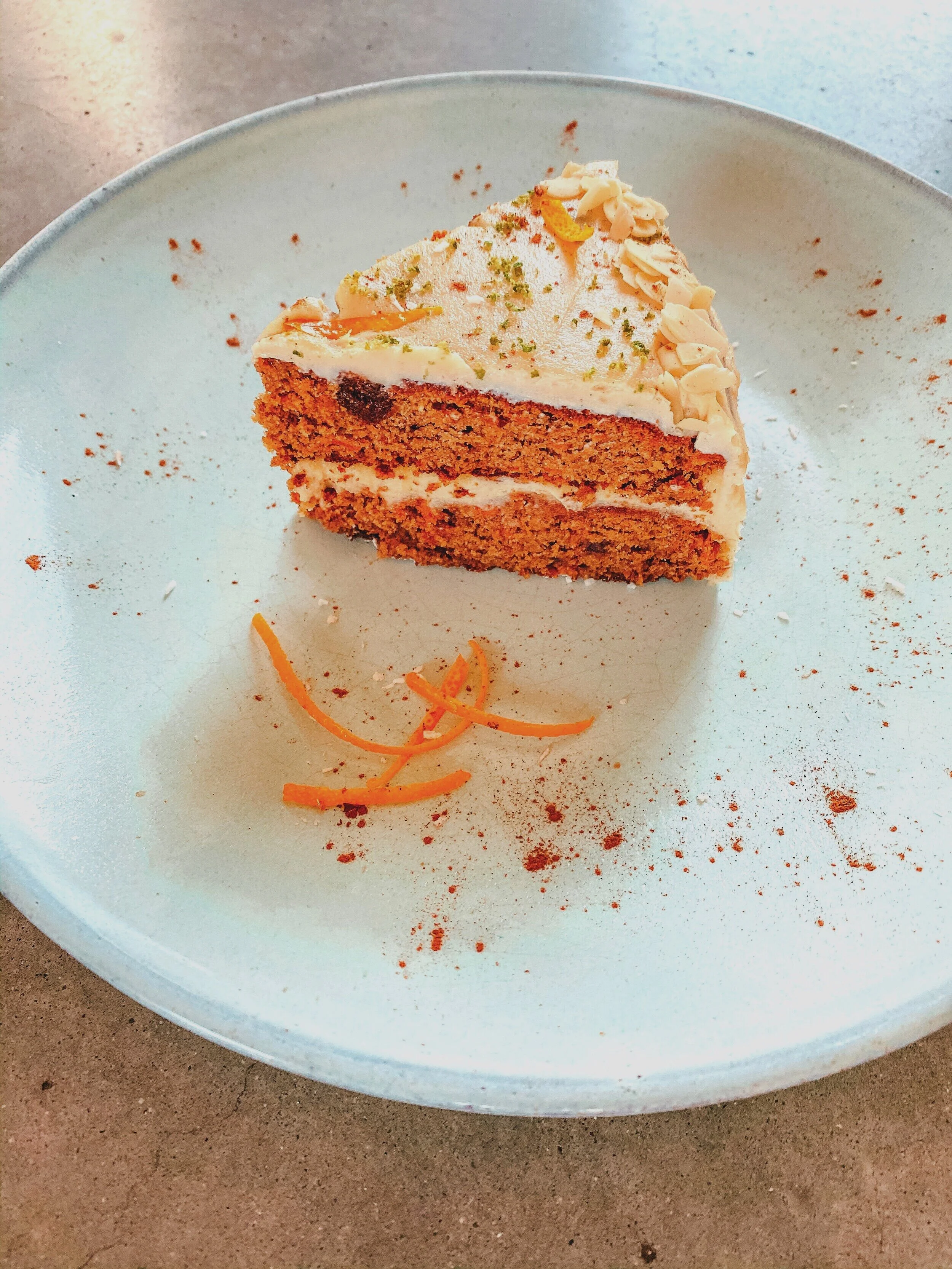 HEERLIJKE GUILT-FREE CARROT CAKE (6p)
