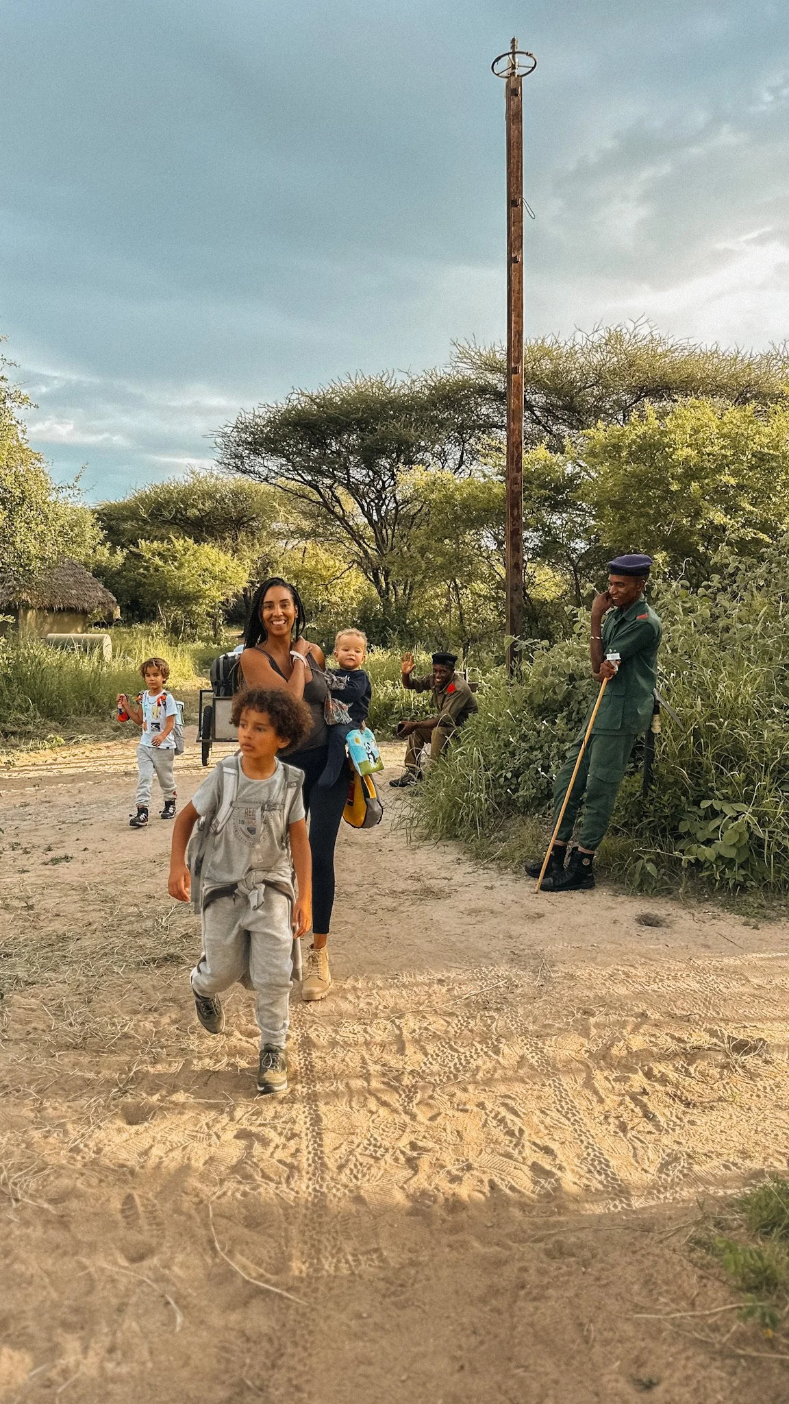 Tanzania met drie kinderen