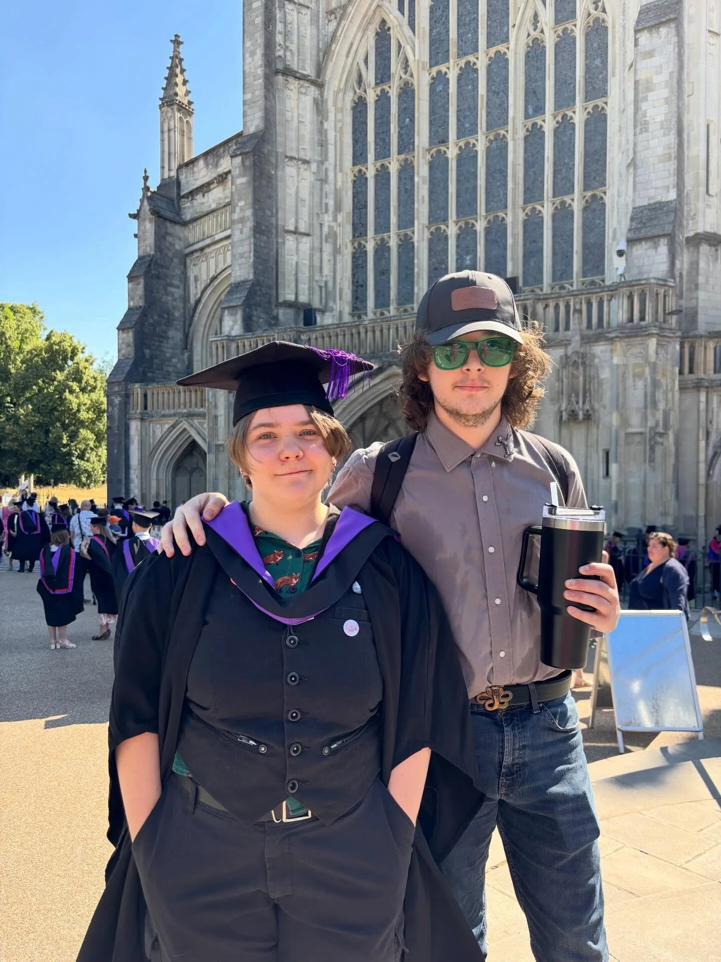 Proud Mother Moment- my youngest Roxy graduating as a veterinary nurse !!! Wonderful to see her get her award in Winchester Cathedral. At least it&rsquo;s a profession that AI can&rsquo;t take away. Can&rsquo;t believe all my babies are adults now an
