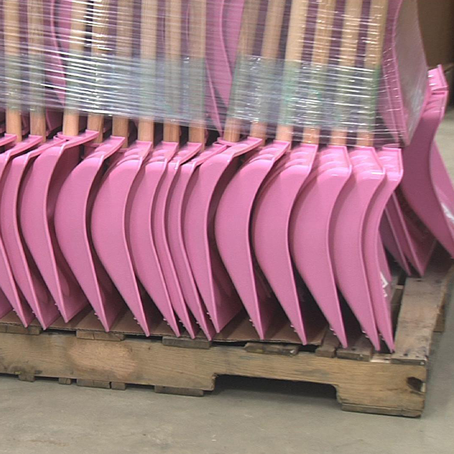 Pink cheap snow shovel