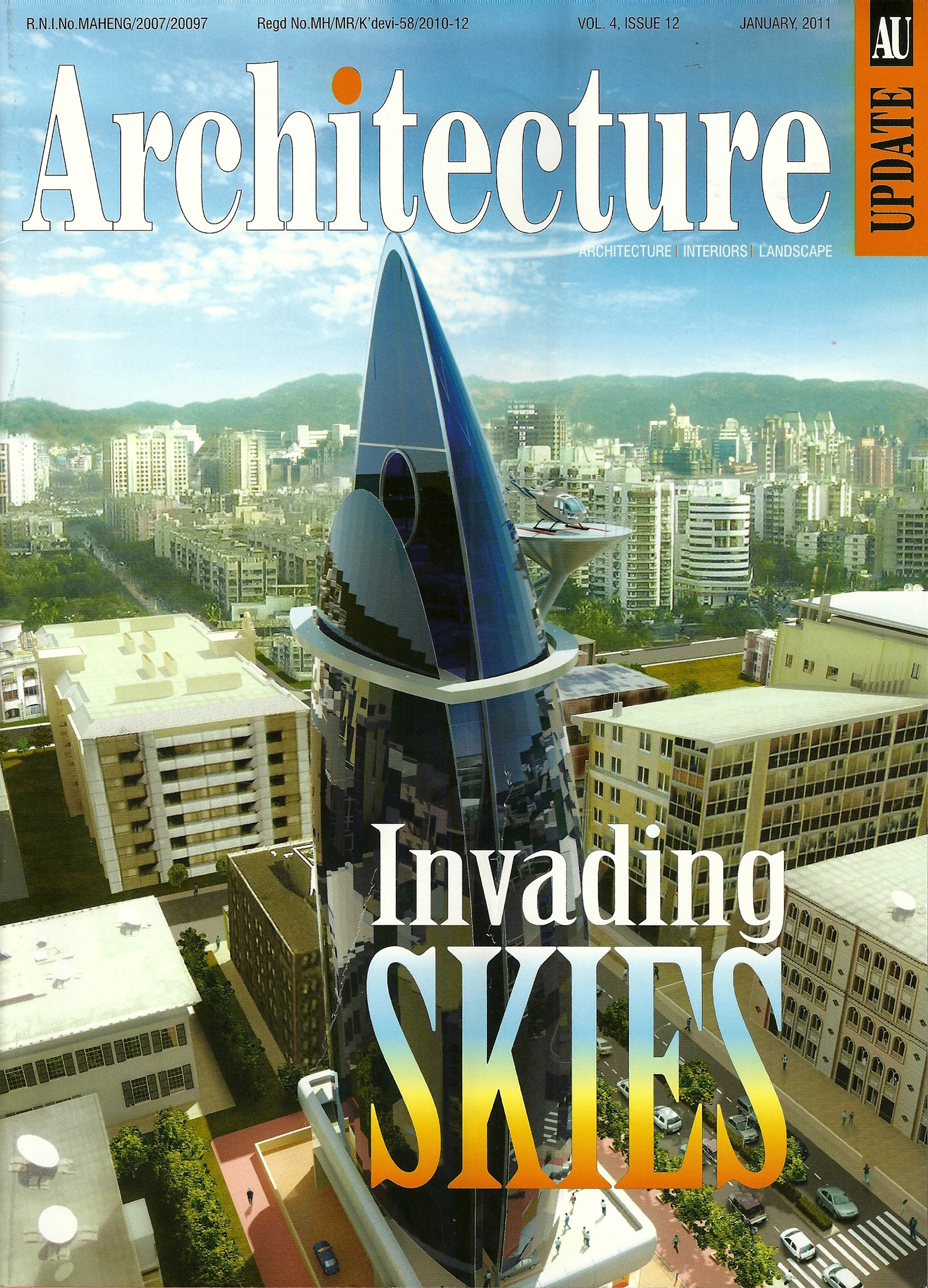 Project 'Signature Tower' : The Wow &amp; How Factor - featured in Architecture Update - January 2011