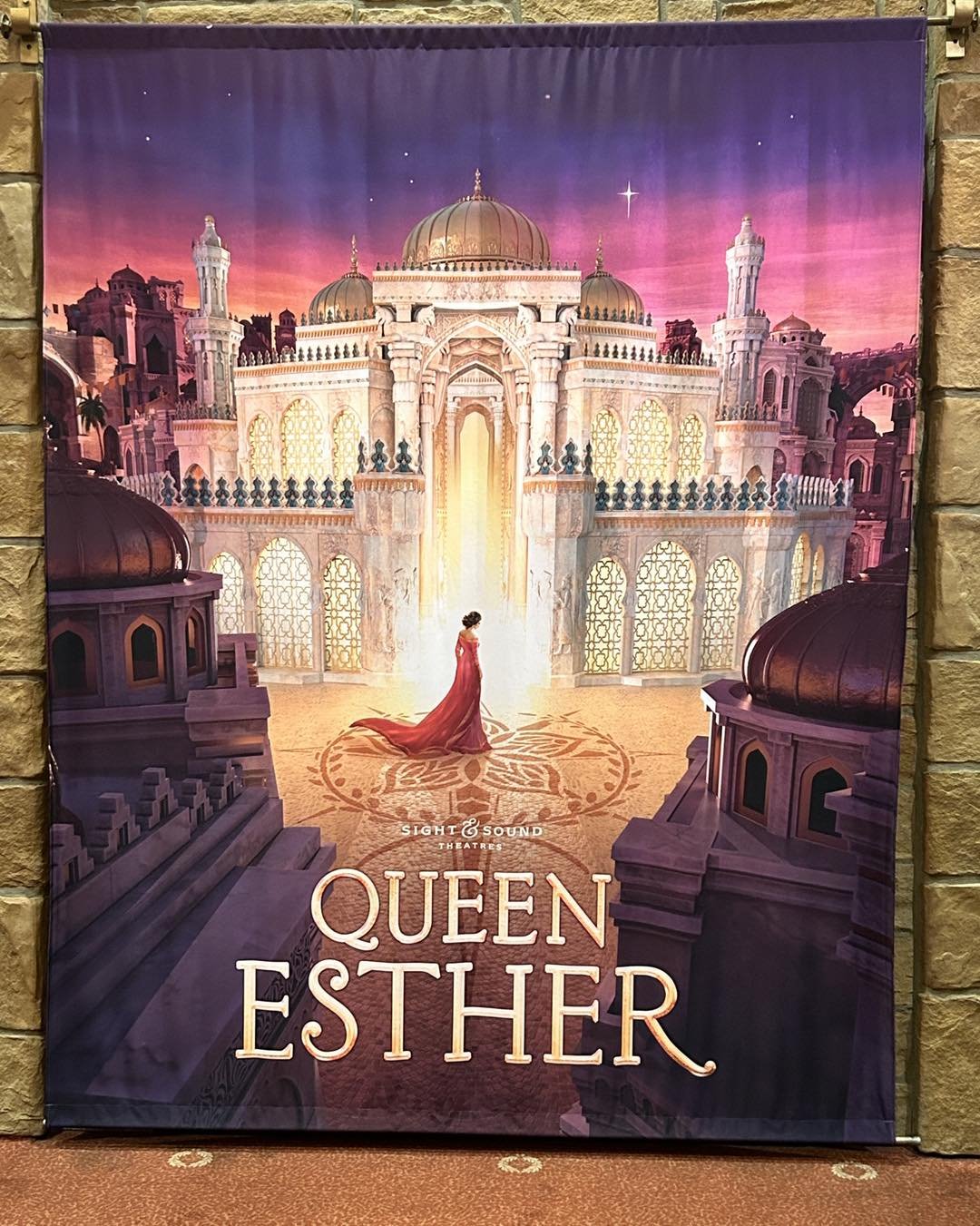 Queen Esther at the Sight &amp; Sound Theatre was spectacular! The sets, the costumes, live horses and llamas and birds oh my! Most of all, the passion and belief in the message they are sending shines through the performers in their astonishing voca