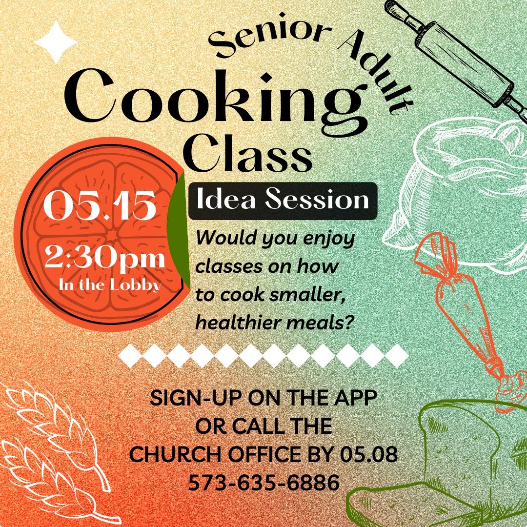 🍳&quot;It's a challenge to cook for just one or two people.&quot;
🍟&quot;I've never needed to cook for myself before.&quot;
🥦&quot;Eating healthy is hard.&quot; 

Does this sound familiar? If you are a Senior Adult struggling with these issues or 