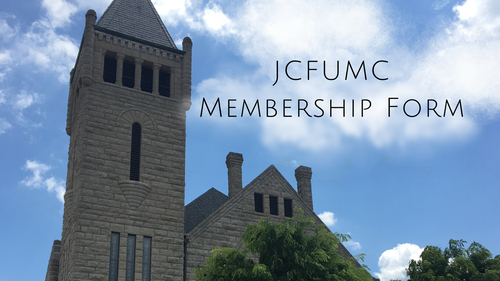 Membership Form — First United Methodist Church of Jefferson City