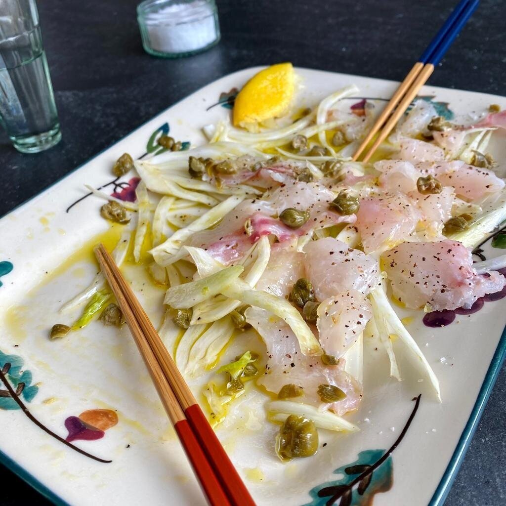 Fish carpaccio