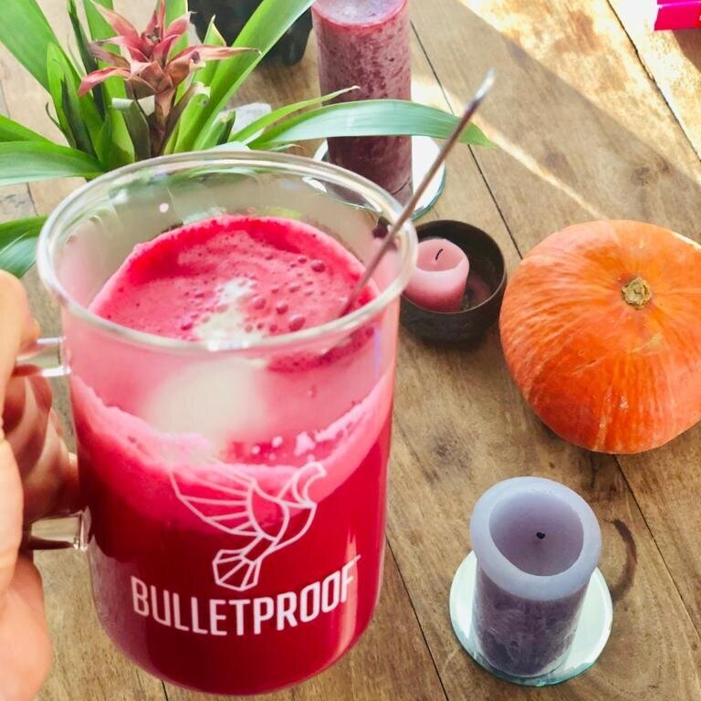 Beetroot latte