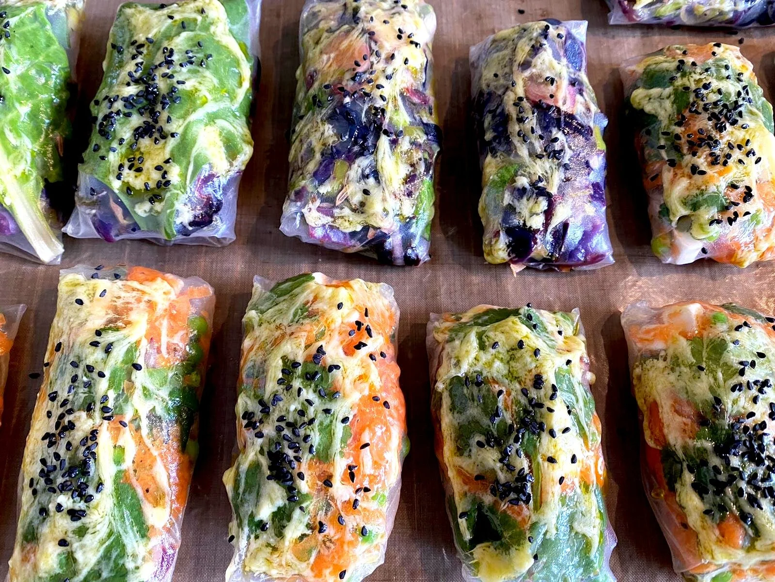Oven Baked Veggie Packets