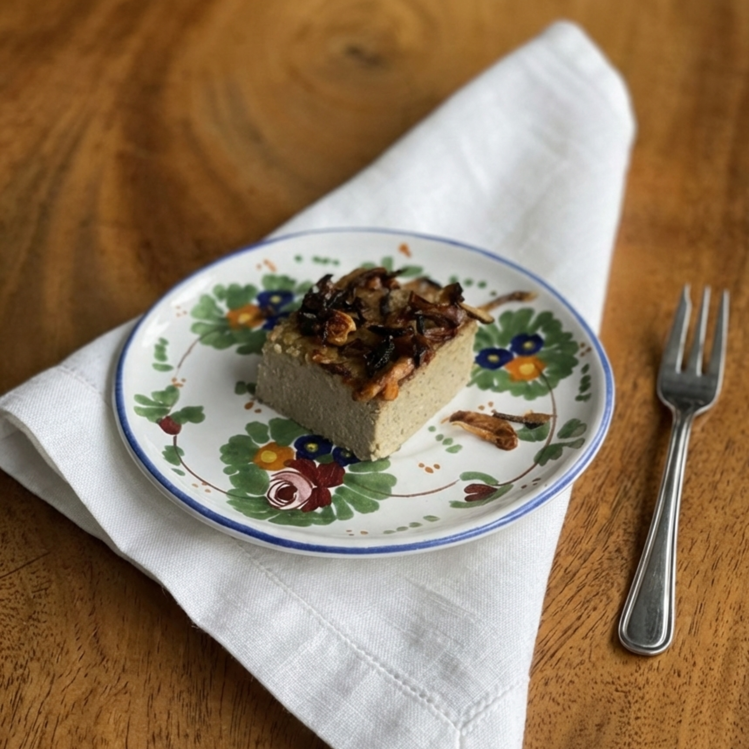 Kanom mo keang (macrobiotic leaning) (ขนมหม้อแกงถั่ว แนวแมคโครไบโอติก)