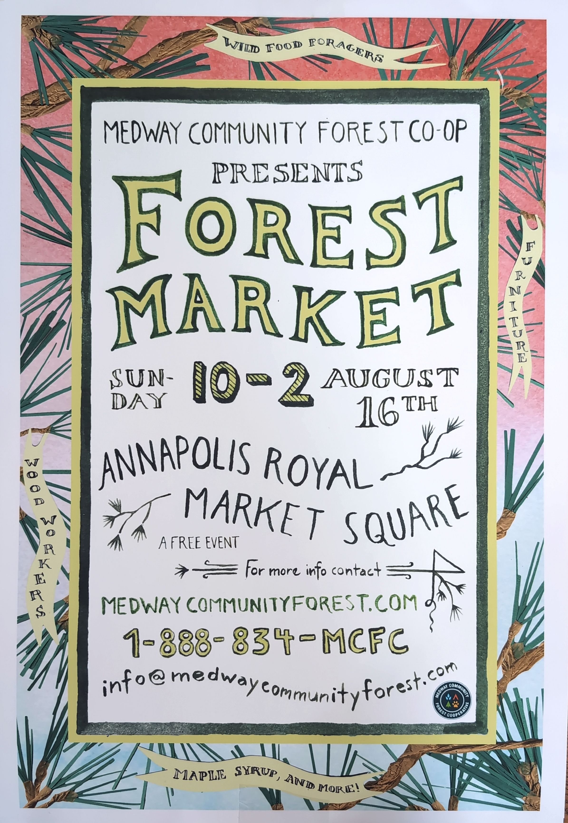 Forest Market Print