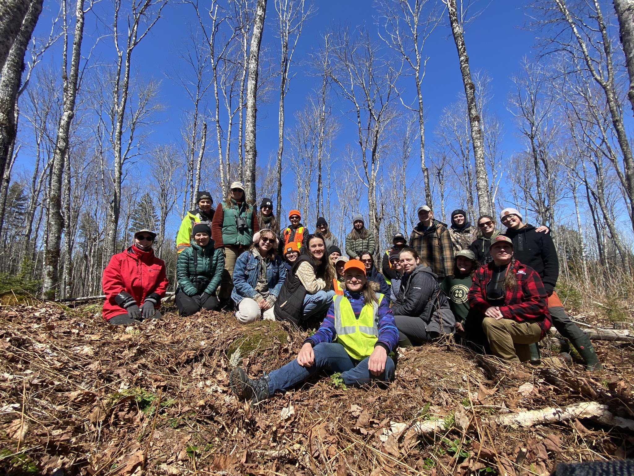 What a great turnout for the 13th Women in Forestry mentorship session! 
 
We partnered with our friends at @merseytobeatic to lead a group of more than 20 women through an ecological forest tour at the MCFC license area 🌲🌳 
 
Together we learned a