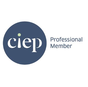 logo with the letters ciep and the words professional member