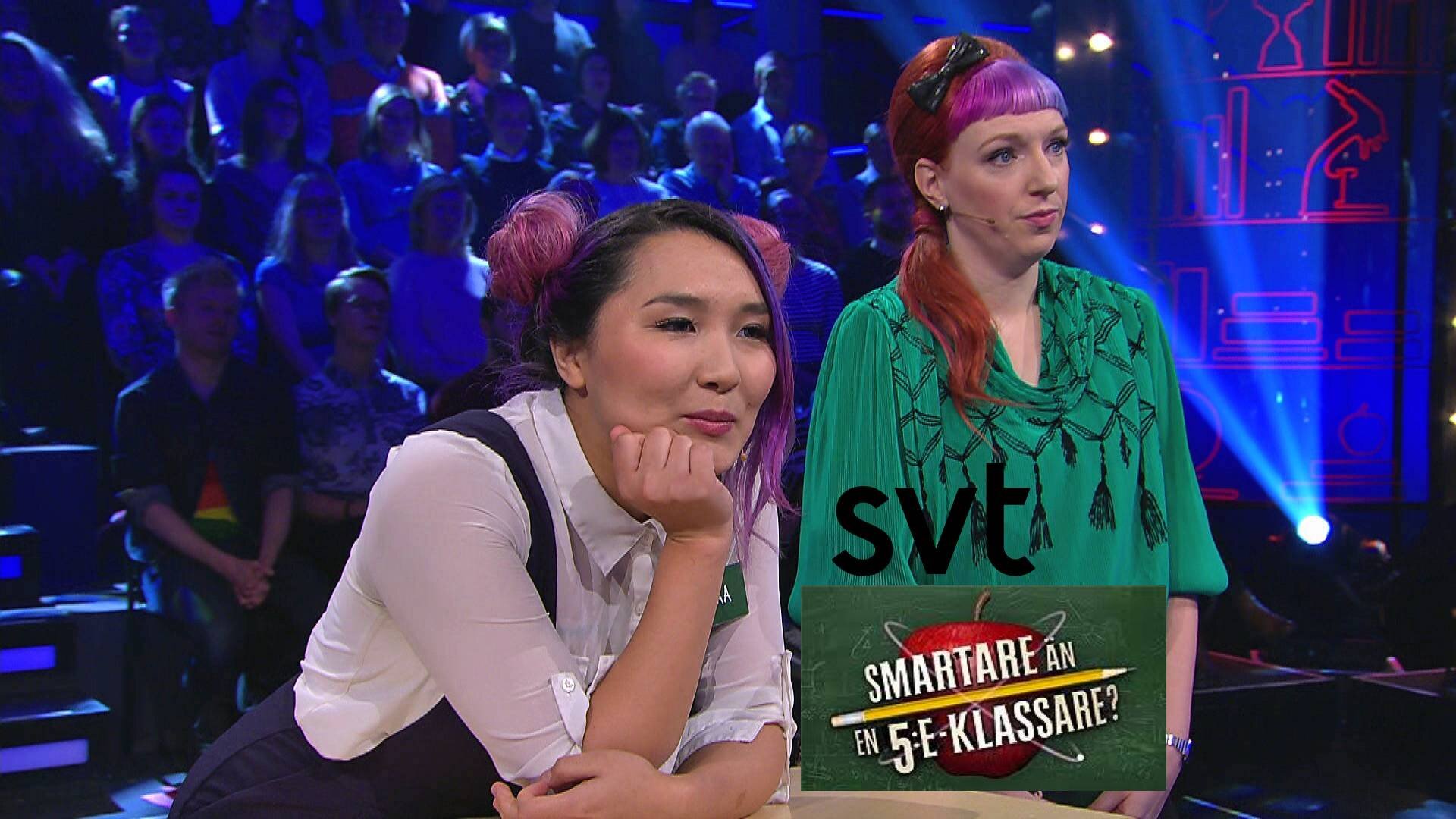Smarter Than a 5th Grader Sweden on SVT - TV