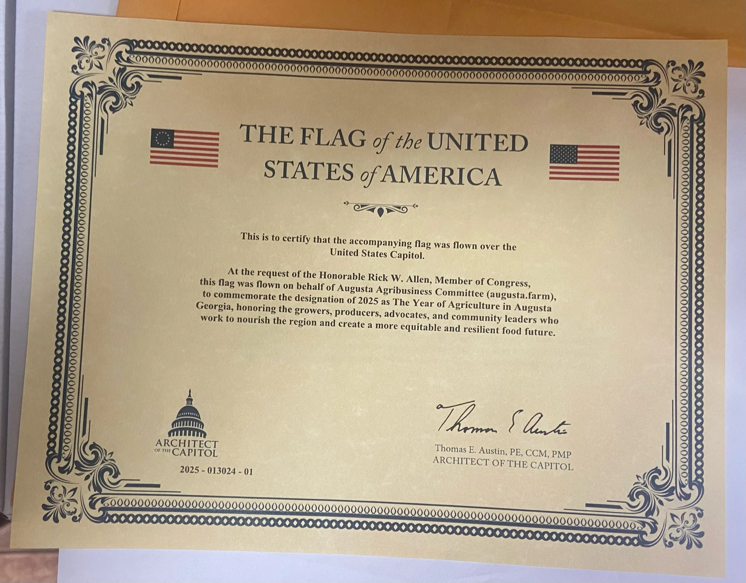 Flying High: Honoring the Year of Agriculture in Augusta, GA