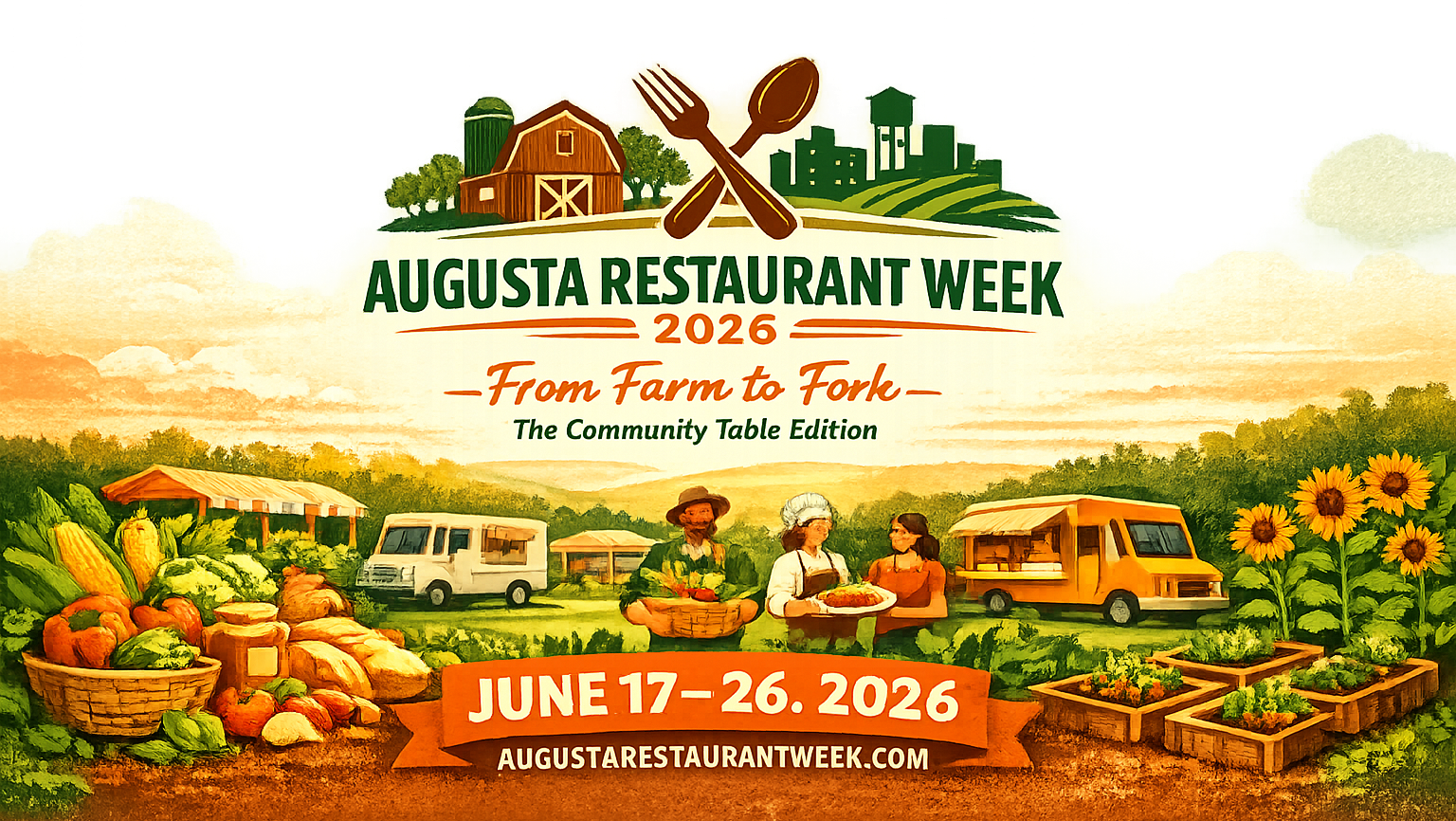 Augusta Restaurant Week 2026: From Farm to Fork – The Community Table Edition