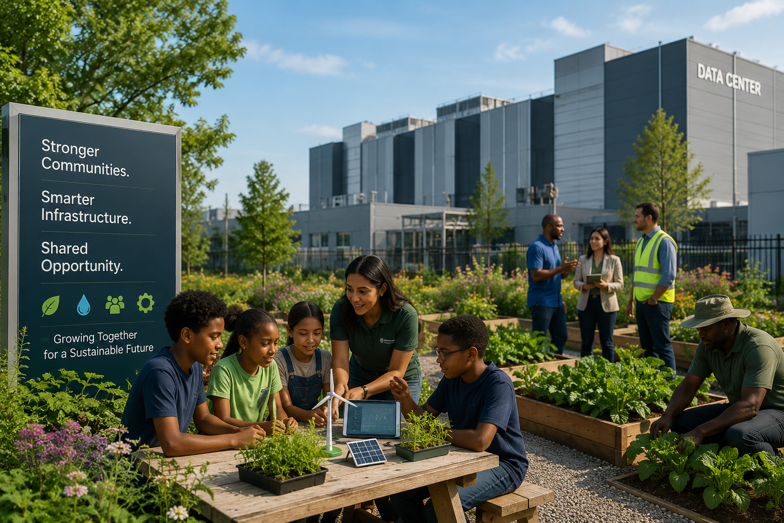 Beyond the Check: How Data Centers Can Become Better Neighbors