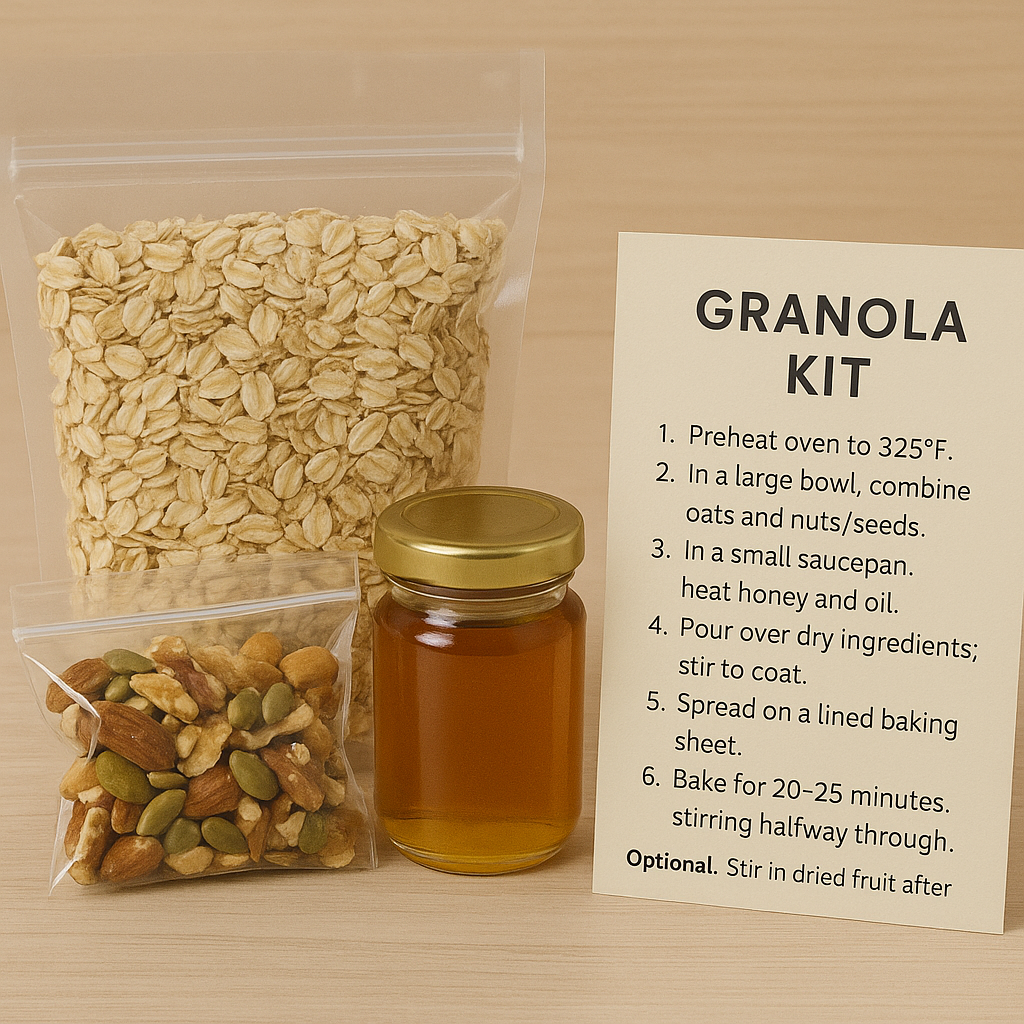 DIY Granola-Making Kit with Honey