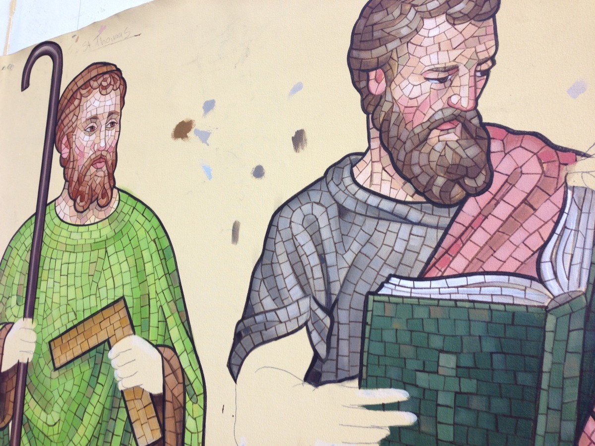 two apostles in the studio.jpg