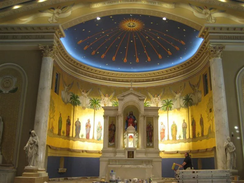  Church Interior Progress December 17, 2013