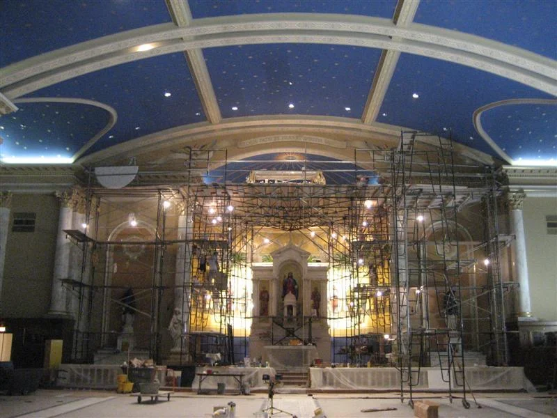  Church Interior Progress December 11, 2013