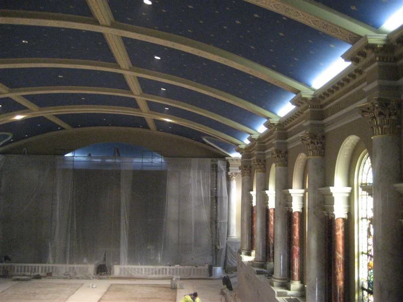  Church Interior Progress November 2, 2013