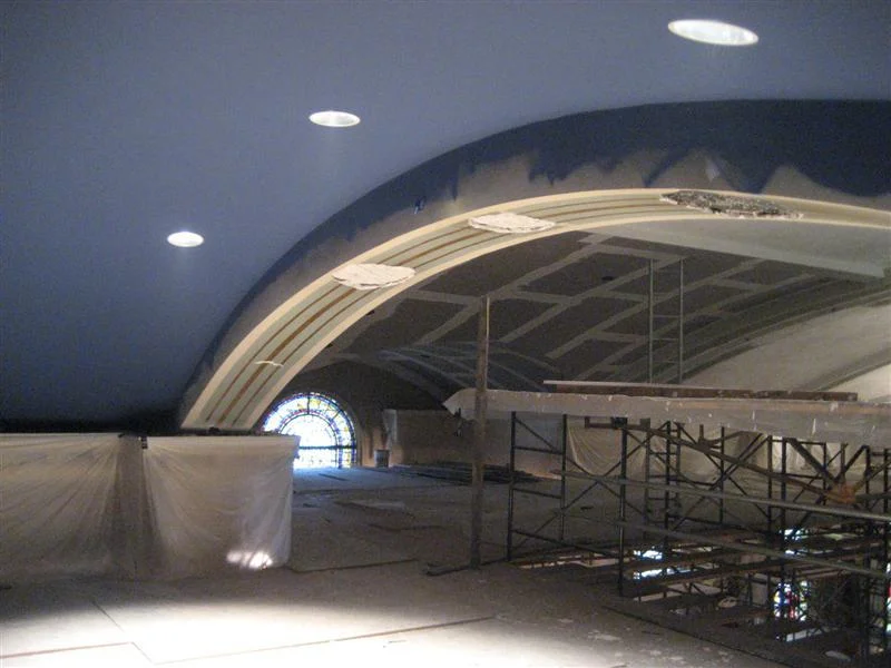 Church Interior Progress September 27, 2013