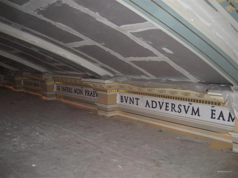  Church Interior Progress September 19, 2013