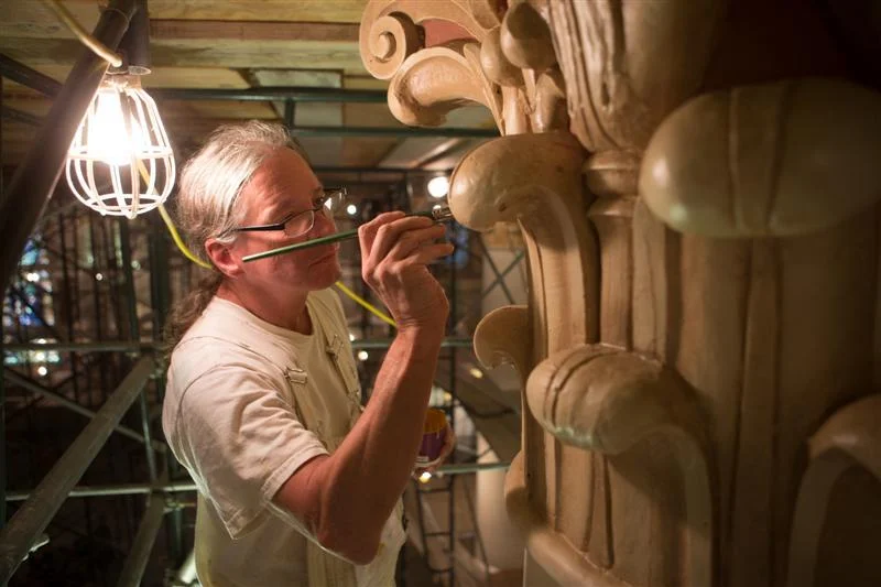  Bob Ervin's Photographs of Church Interior Progress Sept. 5, 2013