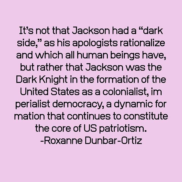 George Floyd's killers are the children of Andrew Jackson,
Isaac Franklin and John Armfield (violent, racist generals, presidents and slave owners). Our entire system has been built on corruption. How many times must people cry out for their stories 